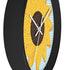 Sunflower Stitches Wall Clock